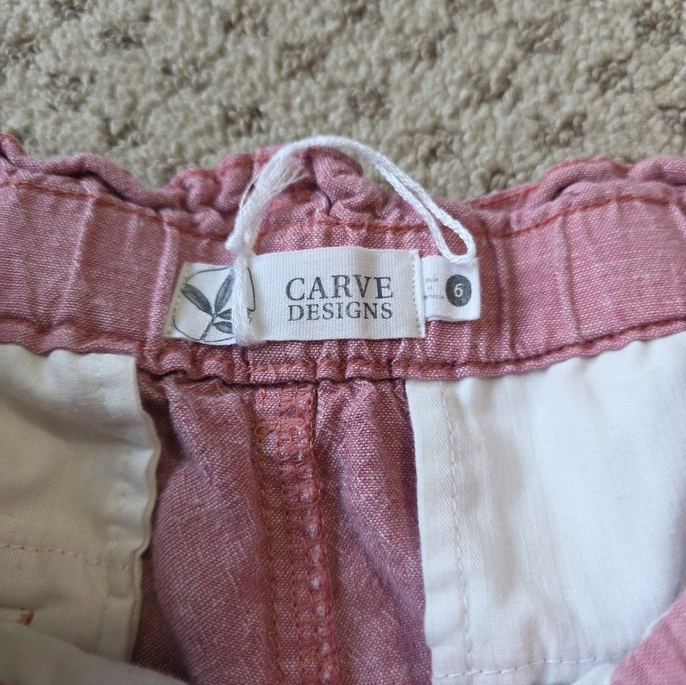 Carve designs linen and lyocell blend shorts - Picture 3 of 9